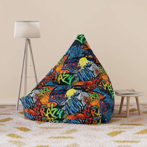 Bean Bags & Inflatables - Bean Bag Chair Cover For Kids Graffiti BEAN ...